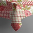 thumbnail image 4 of Pioneer Flower Floral Print Pattern Rectangle Tablecloth 60"x120",Waterproof Polyester Rectangle Table Cloth, Wipeable Spillproof Polyester Tablecloth for Dining, Camping, Indoor and Outdoor, 4 of 6
