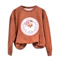 thumbnail image 2 of EGNMCR Chandail en Molleton de Noël Mode Décontractée pour Femmes Manches Longues Col Rond Imprimé Chandail en Molleton Blouse, 2 of 3