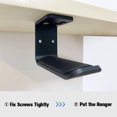 thumbnail image 4 of El gancho para auriculares se monta debajo del escritorio Soporte para auriculares que ahorra espacio MFZFUKR CZDZ-HQ123, 4 of 5