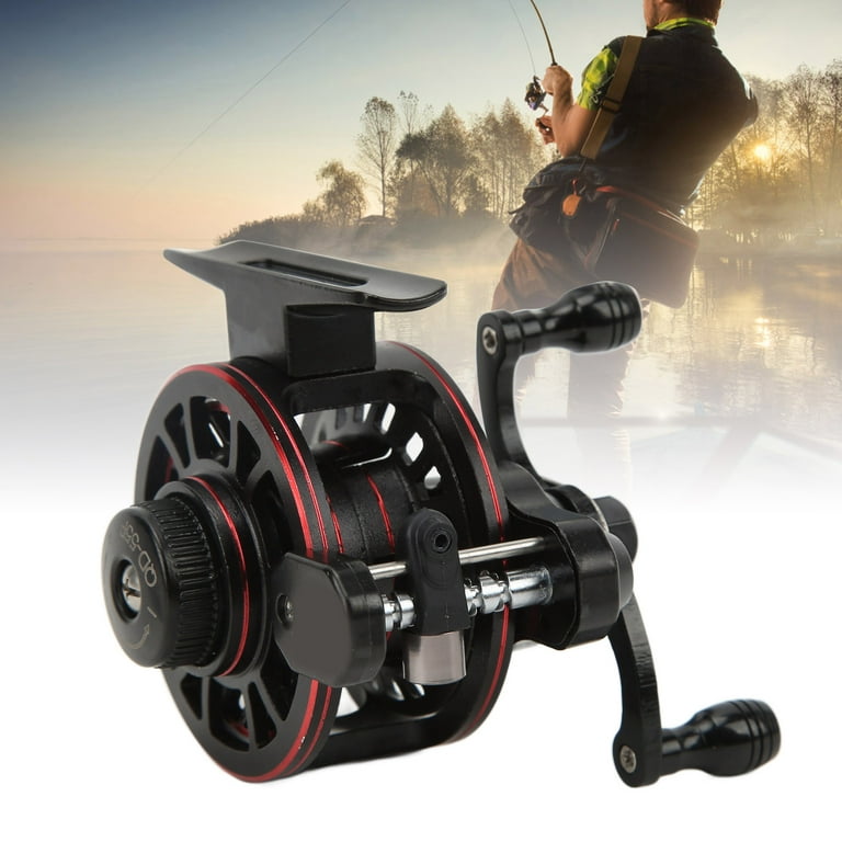 Metal Fly Fishing Reel, Double Speed Ice Fishing Raft Reel Durable For  Front Fishing For Rock Fishing For Ice Fishing Left Hand 