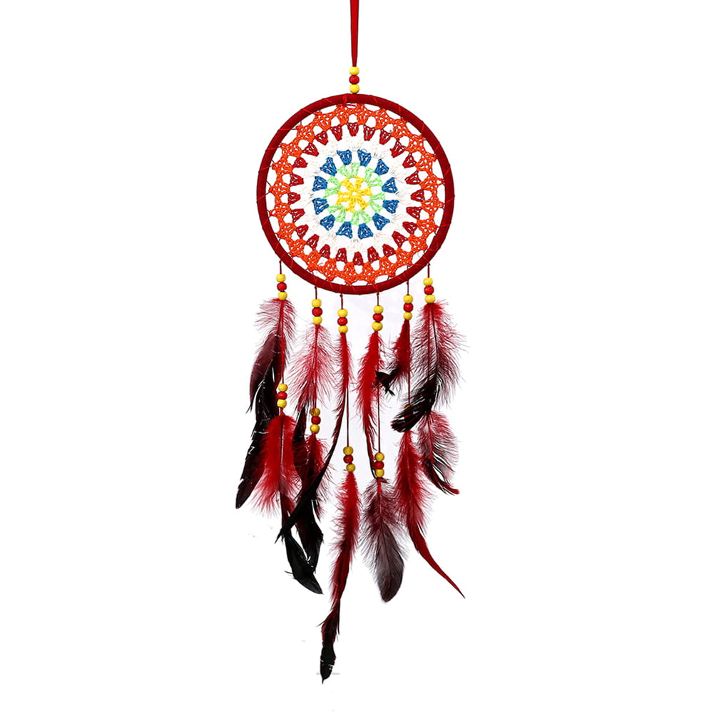 Details about   Handmade Dream Catcher With Feather Wall Or Car Hanging Decoration Ornament Home 