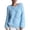 Light Blue sweaters for women #4, variant on Women Fuzzy Shaggy Knit Sweater, Long Sleeve Round Neck Loose Pullover, Fluffy Cozy Relax Fit Jumper, Dressy Casual Knit Top for Party & Daily Look Hot Pink,S