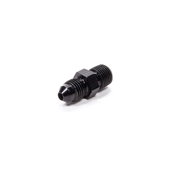 Fragola Performance 481604-Bl Straight Adapter Fitting #4 X 1/8 Mpt Black