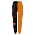 thumbnail image 4 of Women's Casual Halloween Print Sweatpants with Drawstring Waist for Comfortable Wear, 4 of 5