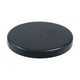 thumbnail image 1 of Taburete de bar con asiento de PU redondo, color negro, fácil de limpiar, accesorio de cocina con diseño antiestático Liso, 1 of 8