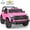 Pink, variant on East doll 24V Ride on Dump Truck, Licensed Caterpillar 24 Volt Ride on Toy for Big Kids, 24V Power Ride Ons, 400W Powerful Wheels for Boys Girls, 2 Seater Ride on UTV Car, Aged 3-8Y, Yellow
