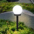 thumbnail image 2 of traje de lámpara solar 2 uds bombilla redonda de energía solar Led luz alimentada lámpara de césped de jardín al aire libre Control de luz inducción ignífugo e impermeable Maboto traje de lámpara solar, 2 of 7