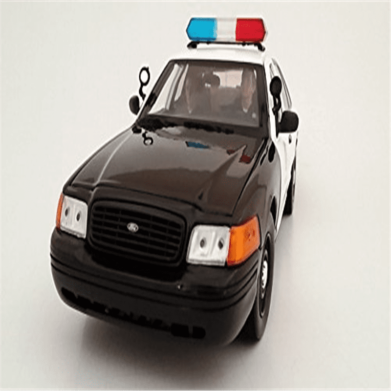 American Diorama 23830 Seated Police Officers 2 Piece Figure Set for 118 Models