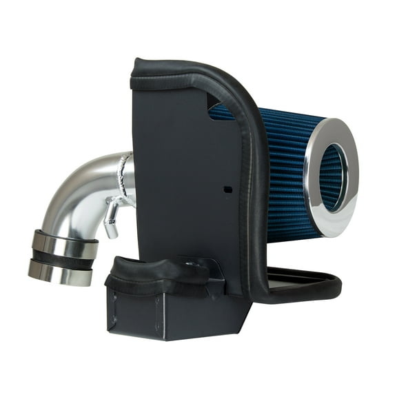 Cold Air Intake System with Heat Shield Kit   Filter Combo BLUE Compatible For 08-18 Fiesta 1.6L