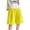 Yellow, variant on JIUKE Mens Shorts Plus Size Drawstring Quick Dry Knee Length Shorts Wide Leg Lightweight Casual Beach Lounge Shorts