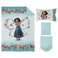 Disney Encanto 4 Piece Toddler Bedding Set, Toddler Bed, Mirabel