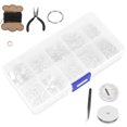 thumbnail image 1 of Kit de Recherche de Bijoux, Outils Complets Outils Professionnels Fournitures pour Bijouterie pour la Maison, 1 of 7