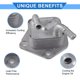 thumbnail image 3 of Kit de enfriador de aceite de motor compatible para Honda Civic HR-V tono plateado de aleación de aluminio con sello O-ring, 3 of 6
