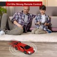 thumbnail image 3 of Hot Bee Remote Control Car,Transform Robot Toys 1:18 RC Cars for Kids,Red, 2.4Ghz 360°Rotating Stunt Race Car Toys for Kids Boys 5-8., 3 of 7