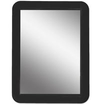 Locker Mirror,5" x 7" Small Mirrors School Locker, Bathroom, Household Refrigerator, Locker Accessory, Office Cabinets, and Home (Black)