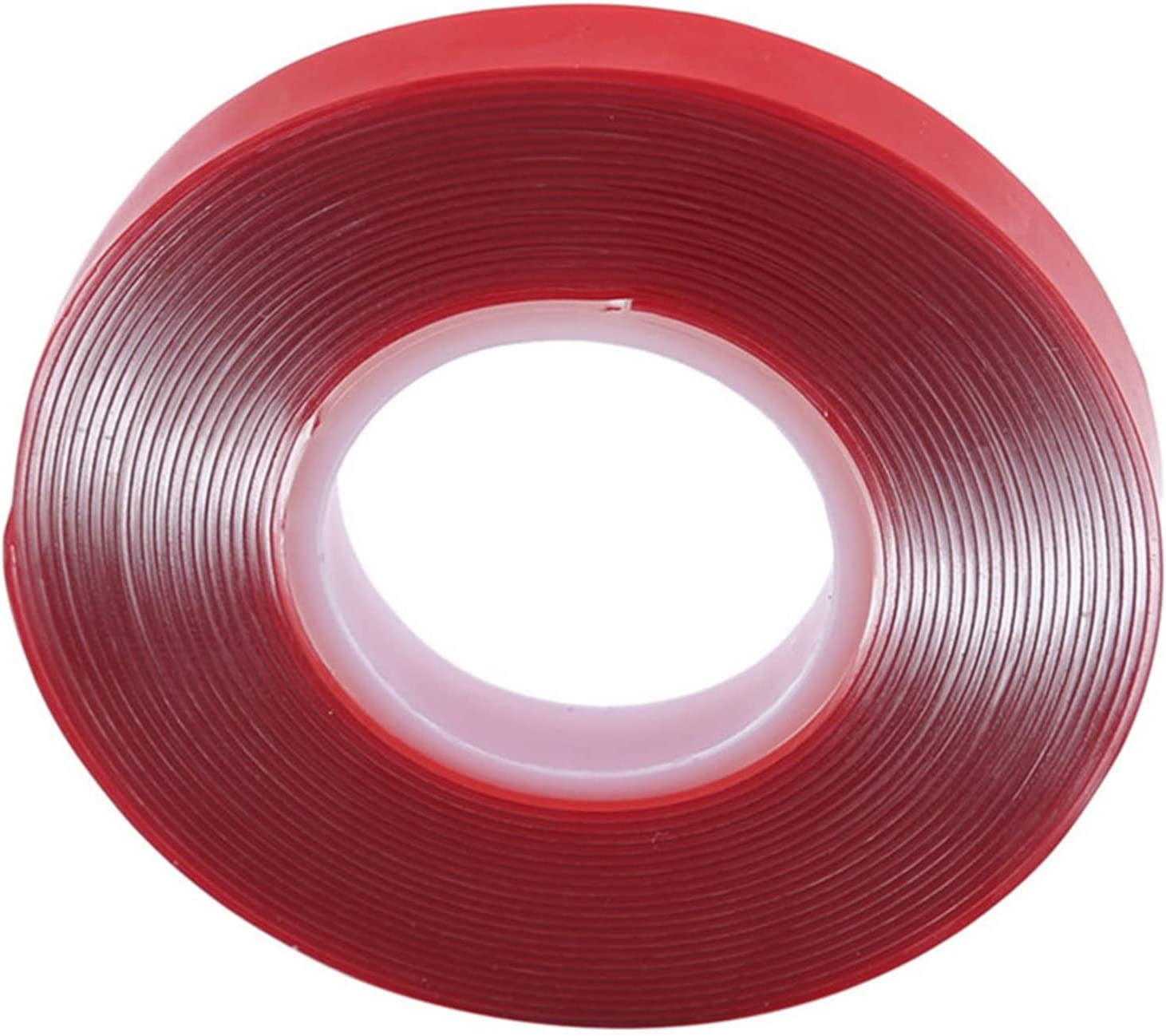 Double Sided Tape Heavy Duty,9.8 FT Clear Adhesive Waterproof Removable Double Sided Mounting