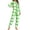 Green, variant on Womens Plaid Hooded Onesie Pajamas Comfort Casual Jumpsuit Matching Family Front Zipper Winter Warm Rompe Sleepwear Soft Thermal Nightwear Pj