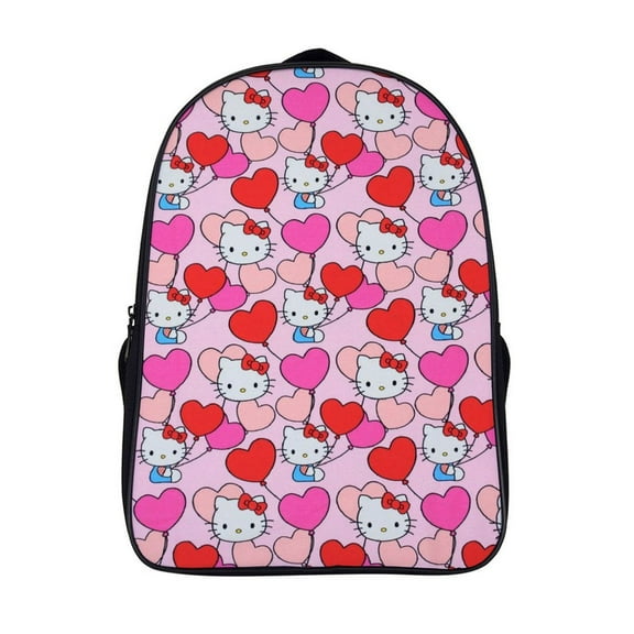 Hello Kitty 16 Inch Backpack Book Bag Outdoor Daypack Multifunctional Large Capacity Travel Backpack