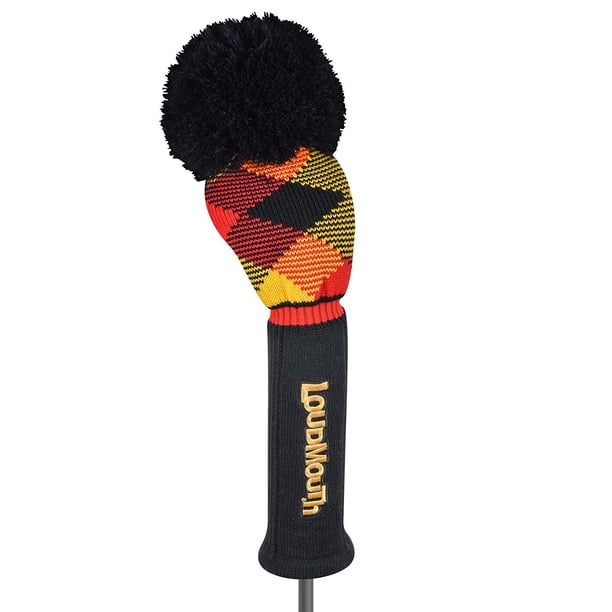 Just4Golf Loudmouth Golf Club Head Cover (Driver), Cheezburger