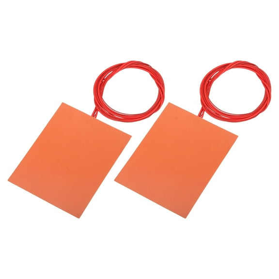 Silicone Heating Pad,120V 150W Heater Film Plate 127x100mm Heater Mat,Pack of 2