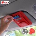 thumbnail image 2 of Clip para parasol de coche, herramienta de almacenamiento, clip para gafas, organizador de tarjetas y billetes, bolsa de almacenamiento para interior de coche, bolsa multifuncional para tarjetas de re, 2 of 5