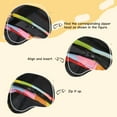 thumbnail image 4 of Zimtown 2-in-1 Outside Cat Playpen Enclosed with Tunnel, Large Enclosure with Tunnel & Portable Tent for Pets, Rainbow Color, 4 of 6
