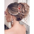 thumbnail image 4 of Baroque Bride Wedding Hair Comb Crystal Side Comb Pearl Bridal Hair Piece Vintage Bride Headpiece Wedding Hair Accessories for Women and Girls, 4 of 4