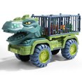 thumbnail image 1 of Camión excavadora de dinosaurio grande, camión transportador de dinosaurio grande para niños, vehículo de juguete, camión de transporte de dinosaurio resistente y duradero, 1 of 9