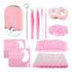 thumbnail image 1 of Kit De Pestañas De Visón 1x1 Para Aplicación De Extensión rosa, 1 of 5