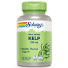 Solaray Kelp 550 mg with Folic Acid for Healthy Thyroid Function, Energy & Metabolism Support | Non-GMO | 180 VegCaps