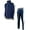 Navy, variant on Mens Casual Sports Zipper Set Cardigan Color Matching Trend Stand Collar Suit Mens Full Suit
