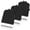 Black/3pcs, variant on 2 Pack Replacement Blade for Manscaped the Lawn Mower Electric Groin Hair Trimmer blade, Compatible with All of Manscaped 4.0 3.0 2.0 Replaceable Blade