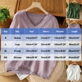 thumbnail image 3 of mfyjkho Tops Para Hacer Ejercicio, Suéter De Manga Corta Con Cuello En V Y Bordado De Lino Sintético Para Mujer, Top De Moda Tops Para Hacer Ejercicio M, 3 of 8