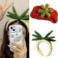 thumbnail image 2 of Pineapple Headband Cosplay Tomato Headwear Hairbands Headwear Makeup Washing Face Hairbands Birthday Party, 2 of 9