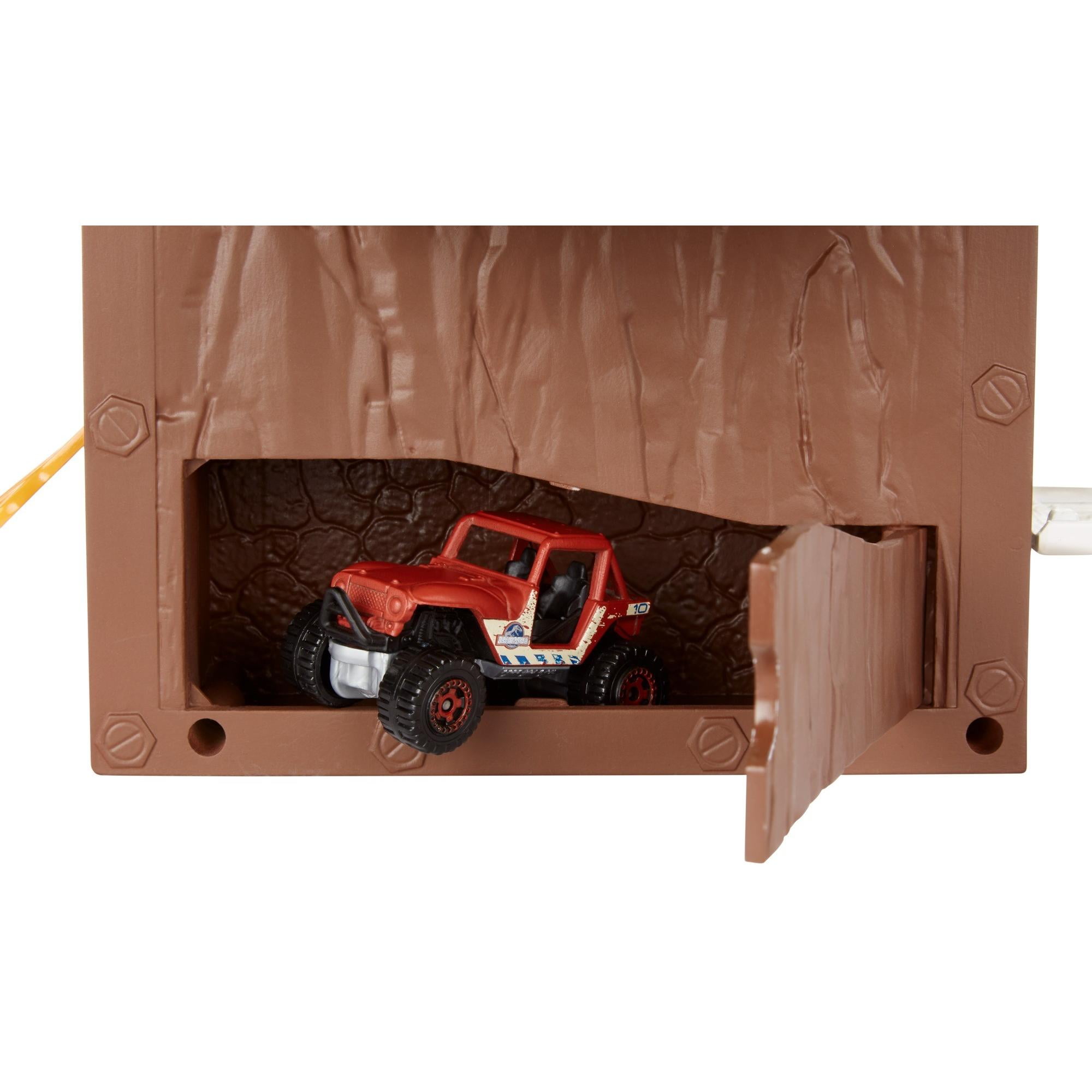 jurassic world matchbox playset