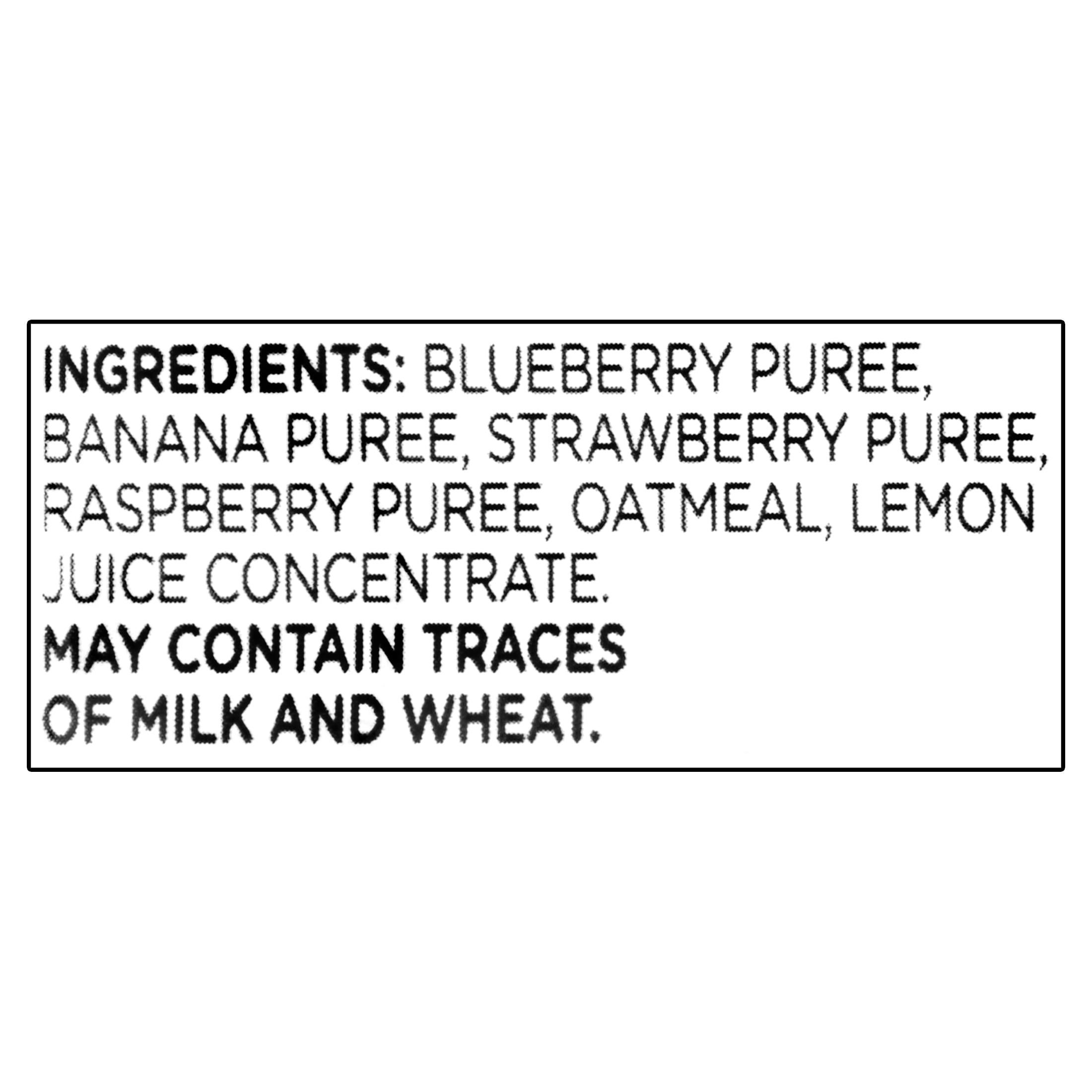 Parent's Choice Berries & Oats Fruit Puree, Stage 2, 4 oz