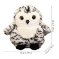 thumbnail image 3 of Snowy Owl Stuffed Animals - Mini Companions Ready for Playful Adventures Plush Toys - for Boys Girls, Adults, and Families - White 7 Inches, 3 of 9