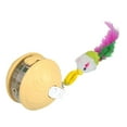 thumbnail image 2 of Interactive Cat Toys Ball Auto Electric Rolling Ball Toys, Motion Activated Moving Ball Toy for Indoor, for Cat Physical Exercise, Yellow, 2 of 3