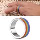 thumbnail image 1 of Anillo Gay ANGGREK Joyería De Acero Inoxidable Multicapa Usable Para Mujeres Hombres, 1 of 7