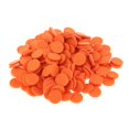 thumbnail image 1 of veasfak (200 Pack) 21mm Small Essential Oil Aromatherapy Diffuser Necklace Locket Refill orange, 1 of 7
