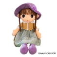 thumbnail image 2 of Vogacara Muñecos de peluche, juguete de peluche, muñeco de trapo de boda, modelo de chica sudor, juguete de dibujos animados transpirable, buena Muñecas y casas de muñecas Caqui 45cm Vogacara FN011452-04, 2 of 6