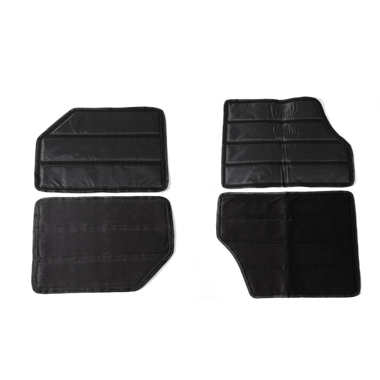 Car Roof Hardtop Insulation Pad For Jeep Wrangler 2012-2017-4set 2Door Heat & Sound Deadening Noise Insulation Pad All‑Weather Thermal Insulation Mat For Car Roof Hardtop-2012-2017-4set 2Door