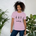 thumbnail image 4 of Women's Wine Lover My Favorite Corkscrew Workout T-Shirt Gift, 4 of 9