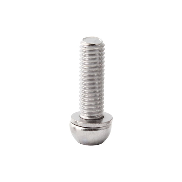 Advancent Reemplazo de tornillo de vástago de bicicleta, 2 piezas, fijación de bicicleta de montaña, reparación de mantenimiento de ciclismo, Ciclismo M6