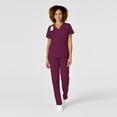 thumbnail image 3 of WonderWink W123 6455-Women's Mock Wrap Scrub Top, 3 of 6