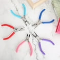 thumbnail image 4 of Abrazadera diagonal, 5 piezas, alicates pequeños para joyería, alicates manuales, pinzas ultra sensibles, 4 of 12