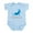 Sky Blue, variant on CafePress - Little Democrat Infant Bodysuit - Baby Light Bodysuit, Size Newborn - 24 Months