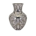 thumbnail image 1 of IMAX Corporation Rowena Large Earthenware Vase in Silver, 1 of 1