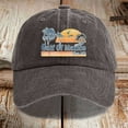 thumbnail image 2 of MIASHUI Casquette de Baseball Hommes Femmes Classique Ajustable Chapeau de Sport Extérieur, Café, 2 of 3