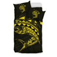 thumbnail image 2 of Hawaii Polynesian Mahi - Mahi Common Dolphinfish Bedding Set - Yellow, 2 of 6